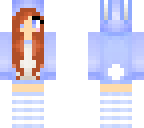 blue bunny girl
