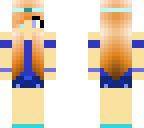 blue girl