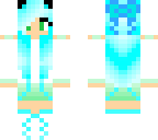 blue girl