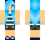 blue girl