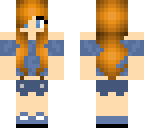blue girl