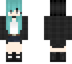 blue hair