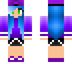 blue skin