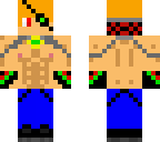 buff cap orange hair
