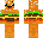 burger with bow