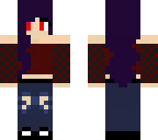 demon girl with tank top