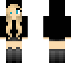 goth blonde girl