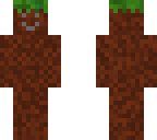 grass block person