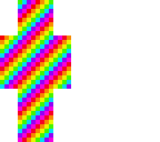 half-rainbow dude