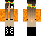 orange sparkly rider