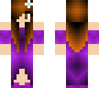 purple dress
