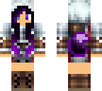 purple wolf assassin girl