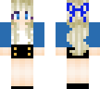 blue girl