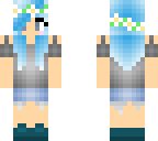 blue hair