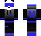 blue panda