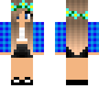 blue plaid