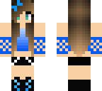 blue summer girl