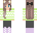 braid hair sweater