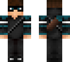 custom aqua colored huawhi pvp skin