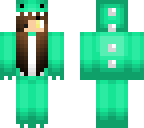 cute green dino