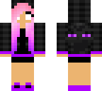 cute herobrine girl jillobrine