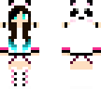 cute panda girl