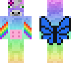epic rainbow fairy cow