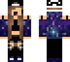 galaxy chibi girl