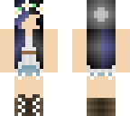 half-haired purple black