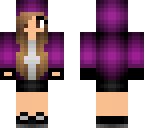 my skin purple