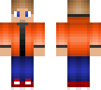 orange sweatshirt