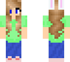 pajama bunny girl
