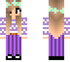 pretty purple girl