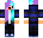 purple -blue hair chibi