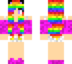 rainbow catgirl