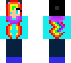 rainbow girl