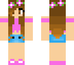 spring pinky girl