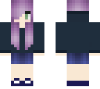 another blue girl
