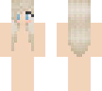 blonde haired blank girl base
