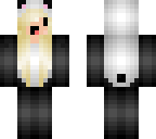 blonde panda