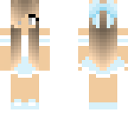 blue cheerleader