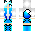blue girl