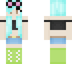 blue hair tdm
