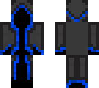 blue hooded