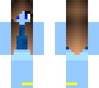 blue water character