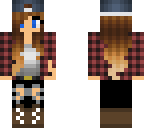 cute flannel tomboy