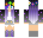 cute tumbler girl purple rainbow