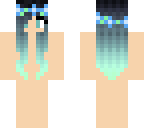 flower base skin with back part of hair too