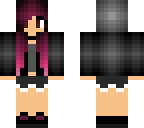 goth or emo girl