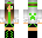 green girl